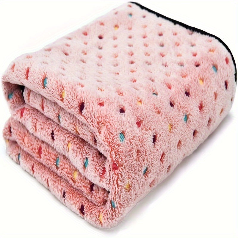 Pet Blanket Coral Velvet Flannel Dog Cat Quilt Dog Bed Mat Dog Blanket Lootquake LLC