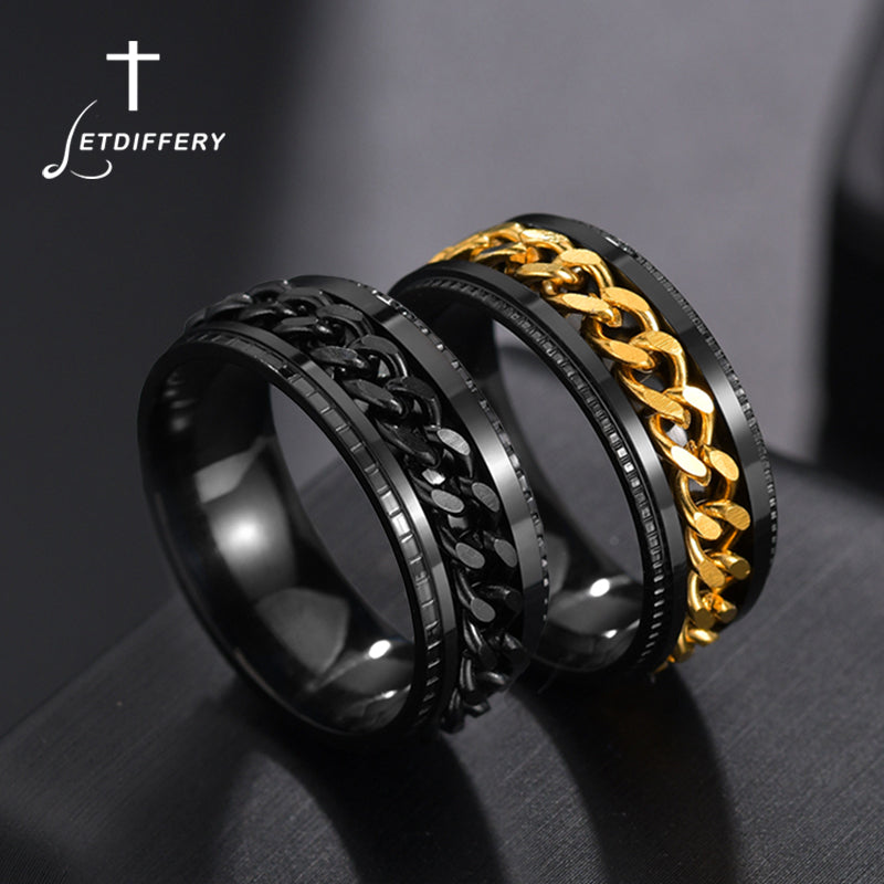 Cool Rotatable Ring - SJB-DIAMOND ELITES