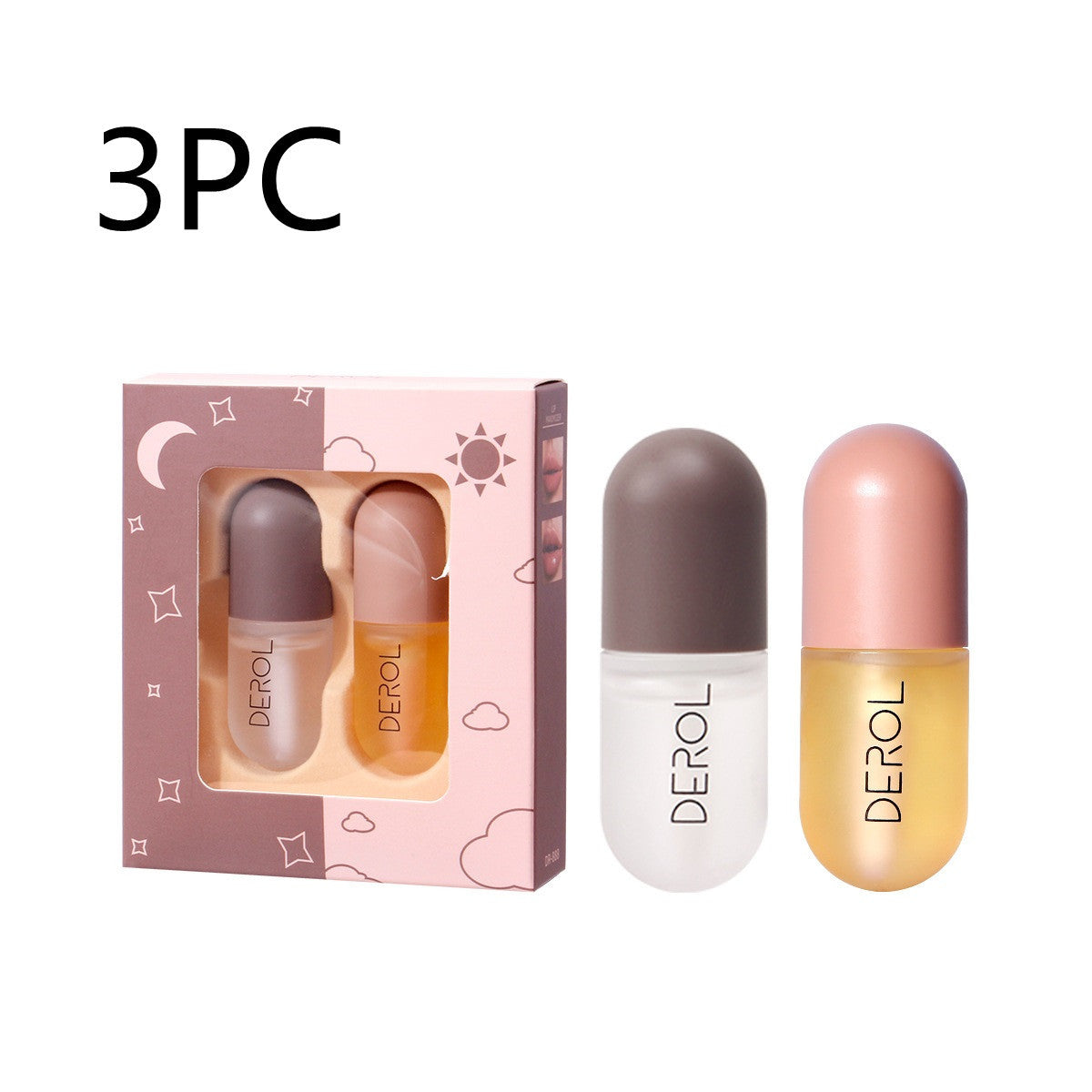 Day Night Instant Volume Lip Plumper Oil Clear Lasting Nourishing Repairing Reduce Lip Fine Line Care Lip Beauty Cosmetic Lootquake LLC
