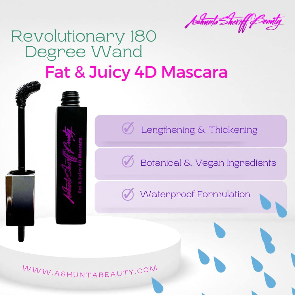 Ashunta Sheriff Beauty Fat & Juicy 4D Mascara Ashunta Sheriff Beauty