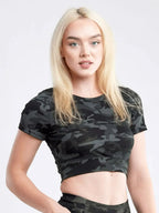Short-Sleeve Crop Top - SJB-DIAMOND ELITES