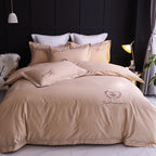 Four-piece Household Simple Cotton Bed Duvet Cover Pi-Mart