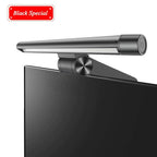 STEVVEX Screenbar LED Desk Lamp PC Computer Laptop Screen Bar Hanging Light Table Lamp Office Study Reading Light For LCD Monitor (Black) - SJB-DIAMOND ELITES
