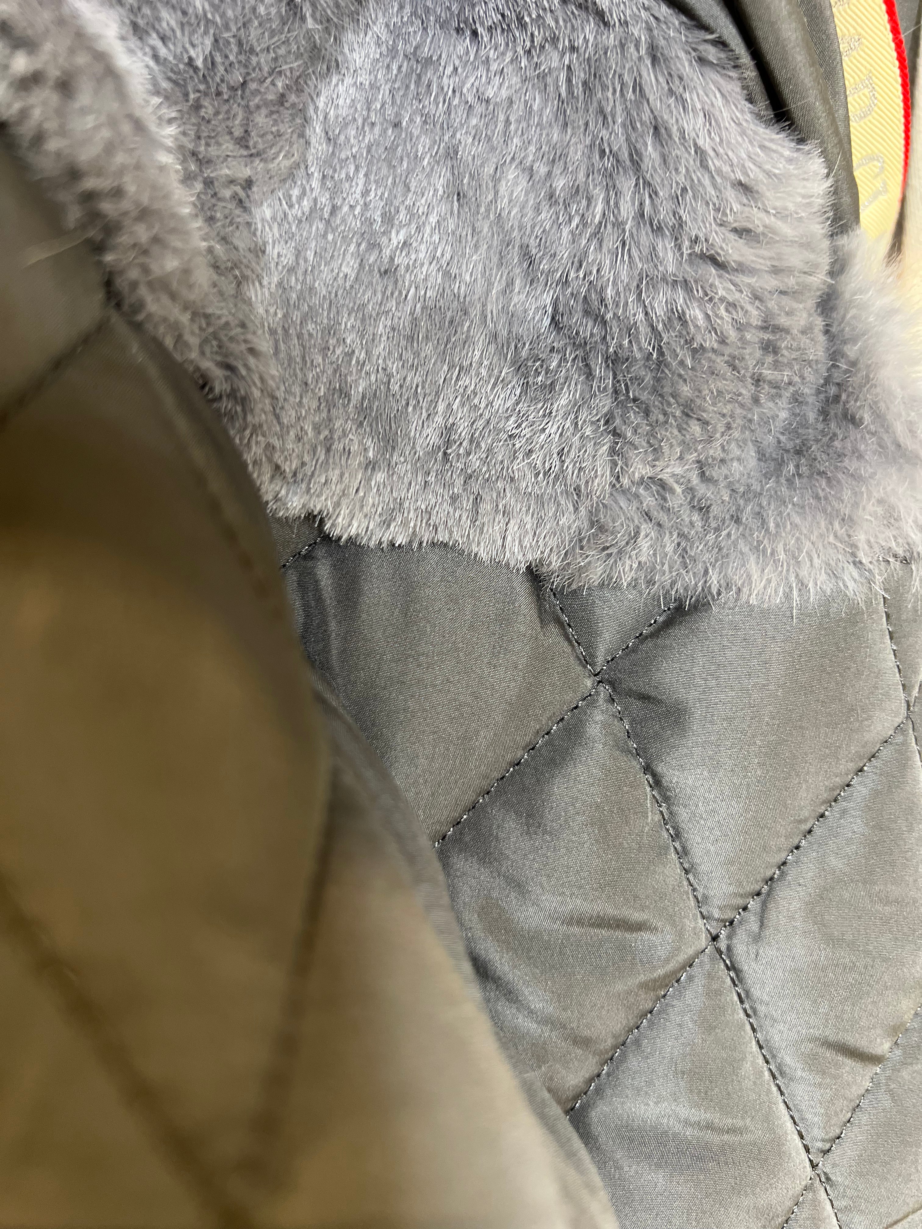 Genuine Silver Fox Fully Lined Hood Rabbit Insulated Parka Alaska® Outerwear Company