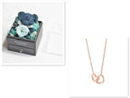 Simple Stainless Steel Plating Love Engraved Necklace Pi-Mart