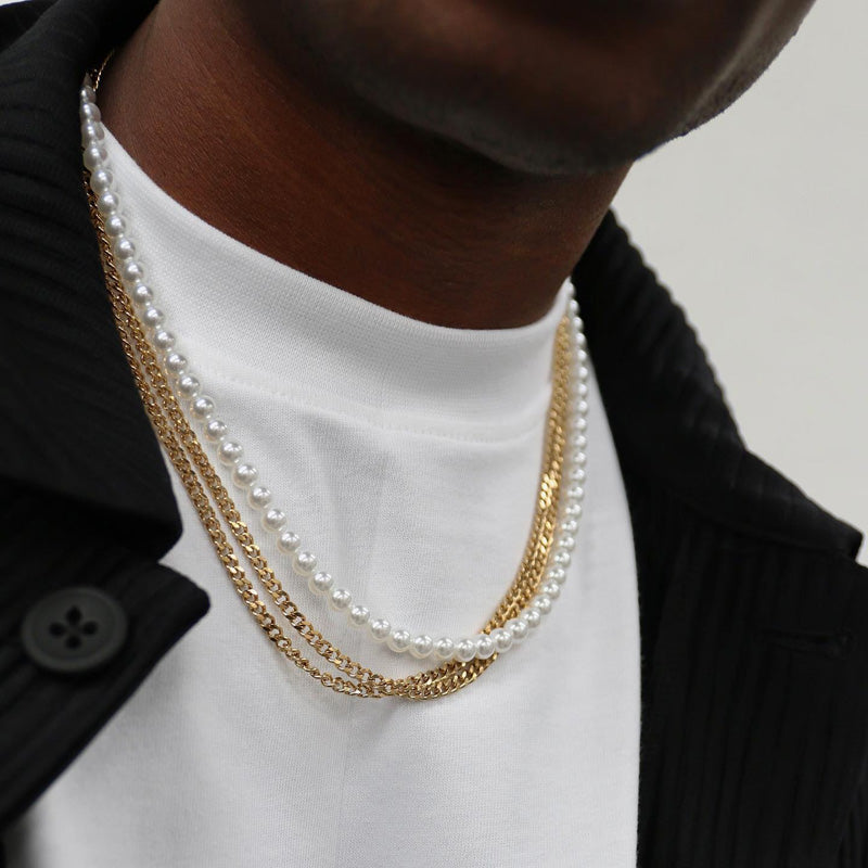 Imitation Pearl Necklace - SJB-DIAMOND ELITES