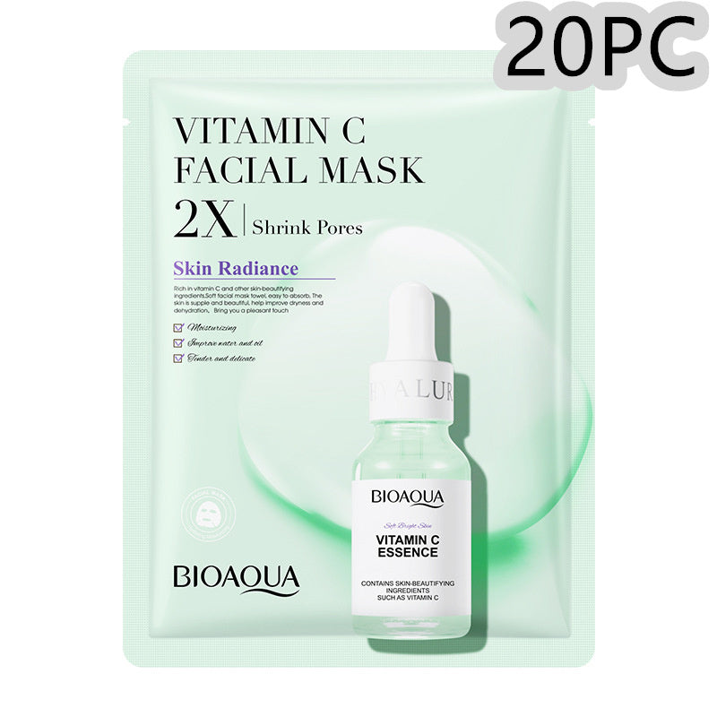 Collagen Face Mask Moisturizing Firming Face Sheet Mask Hyaluronic Acid Facial Masks Beauty Skin Care Gel Skin Care Lootquake LLC