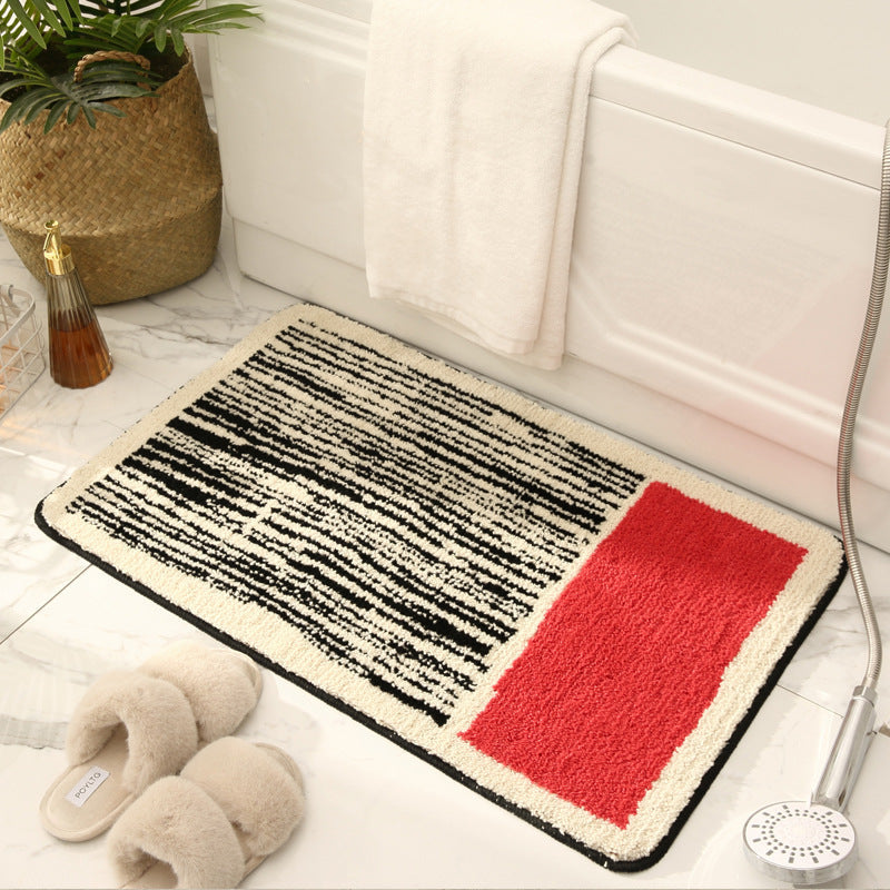 Light Luxury Bathroom Absorbent Floor Mat Pi-Mart