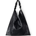 Slouch purse, pu leather shoulder bag, armpit bag commuter, casual large capacity tote bag