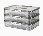 Transparent Dumpling Storage Box Pi-Mart
