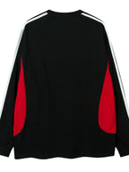 Men's Striped Long Sleeve Sweatshirt