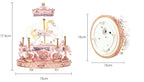 Crystal Music Box Carousel Creative Gifts For Valentine's Day Pi-Mart