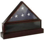 Silverlight Urns Eternity Flag Case & Urn, Flag Display Cremation Urn for Veteran The Military Gift Store