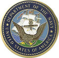 Flags Connections NAVY Color Medallion The Military Gift Store