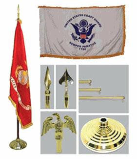Flag Connections Army 4ft x 6ft Flag, Telescoping Flagpole, Base/Tassel The Military Gift Store