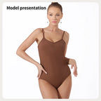 Women's Fashion Simple Solid Color Bodysuit - SJB-DIAMOND ELITES