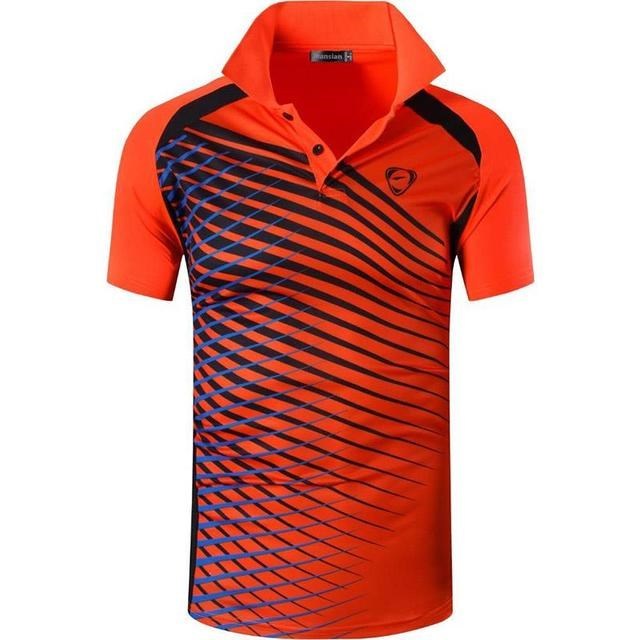 Men's Sports T-shirt Polo Shirt Short Sleeve Red Shirt Golf Tennis Pi-Mart