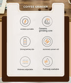 Electric Coffee Grinder Household Small Automatic Pi-Mart