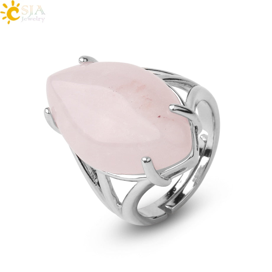 Natural Crystal Rings Pi-Mart