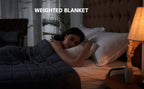 1pc, Weighted Blanket (60''x80'',12lbs,15lbs, 20lbs, Queen Size Dark Grey) for Adults, High Breathability Heavy Blanket, Soft Material with Premium Glass Beads