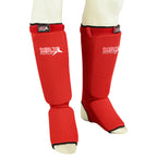 MRX BOXING & FITNESS Muay Thai Shin Guards Kick Boxing Leg & Foot Protector Pad MMA Shin Guard Extra Padding for Men or Women - SJB-DIAMOND ELITES
