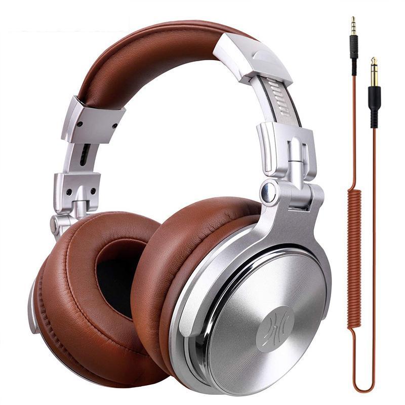 Studio ProffesionalDJ  Headphones Dynamic Stereo DJ Headphone With Microphone HIFI Wired Headset Monitoring For Music Phone - SJB-DIAMOND ELITES