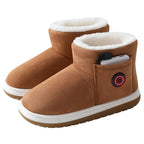 Electric Heating Shoes Rechargeable Foot Warmer Artifact Heating Home Shoes Winter Warm Temperature Regulating Cotton Shoes Pi-Mart