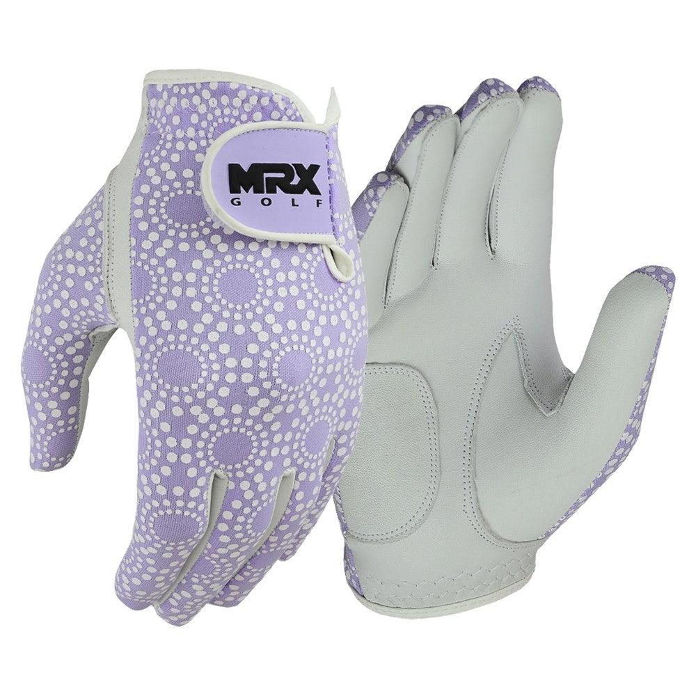 New Women Golf Gloves Cabretta Leather Purple MRX Products
