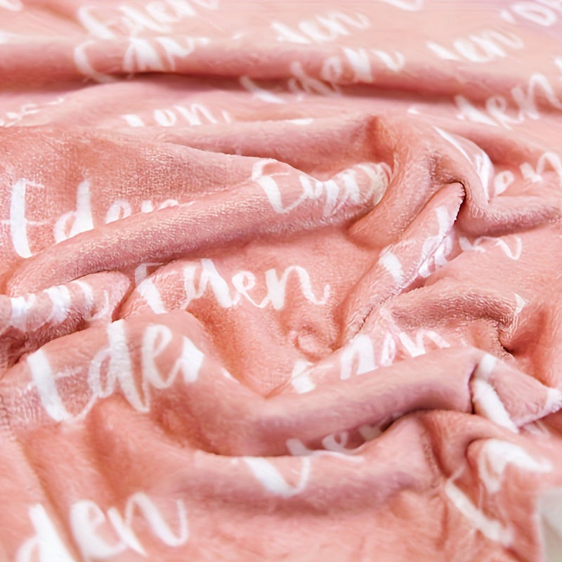 1pc Unique Customized Blanket - Soft, Cozy, Personalized Gift for Son, Daughter, Friend with Exclusive Name - Perfect Birthday, Holiday, Anniversary Present Lootquake LLC