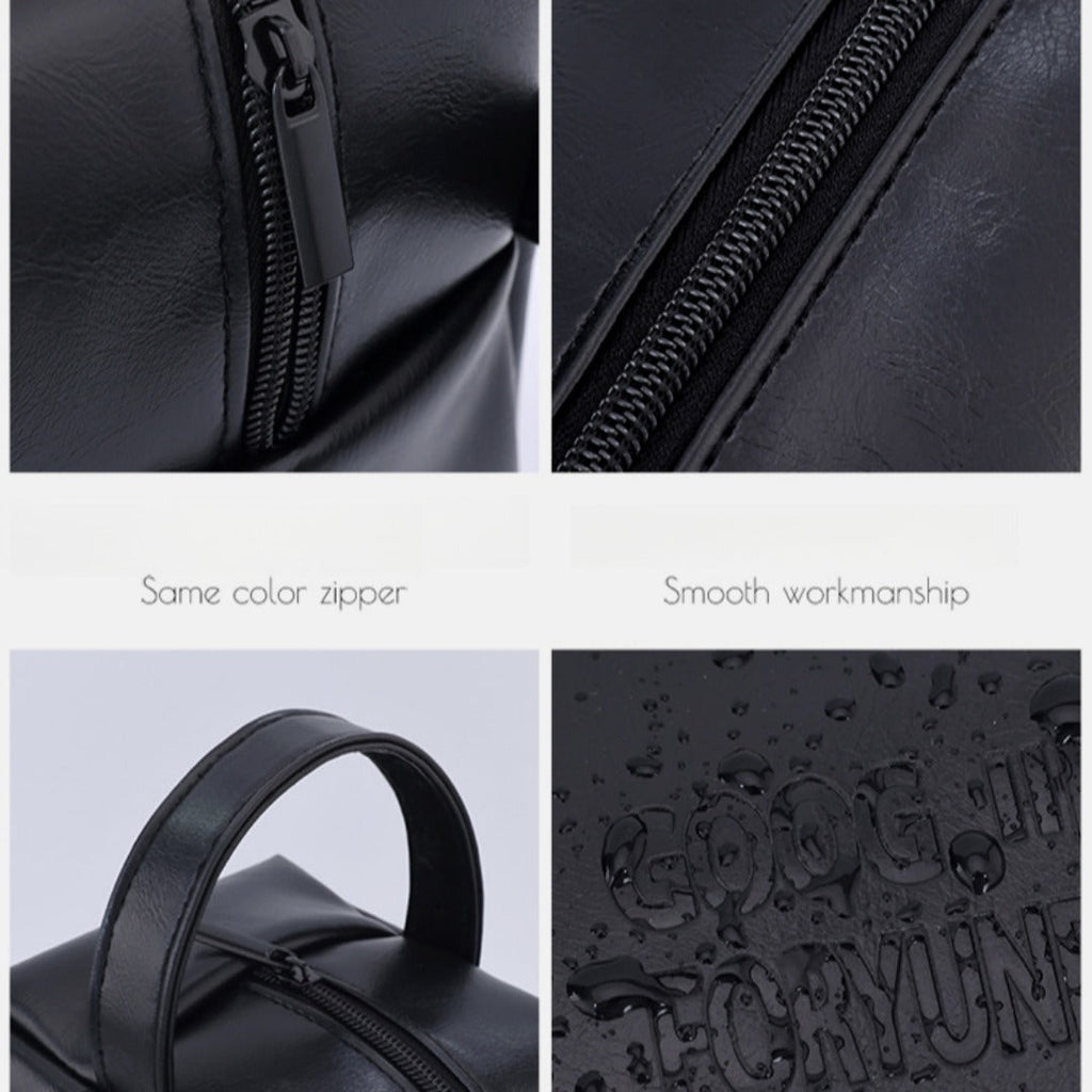 Travel Portable Men's Wash Bag – Business Travel Wash Kit Storage Bag, Toiletry Bag for Men | Compact & Stylish Design for On-the-Go Convenience - SJB-DIAMOND ELITES