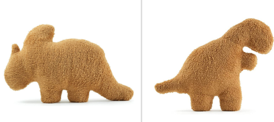 Chicken Block Dinosaur Plush Toy Pi-Mart
