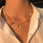 Pendant Butterfly Necklace - SJB-DIAMOND ELITES