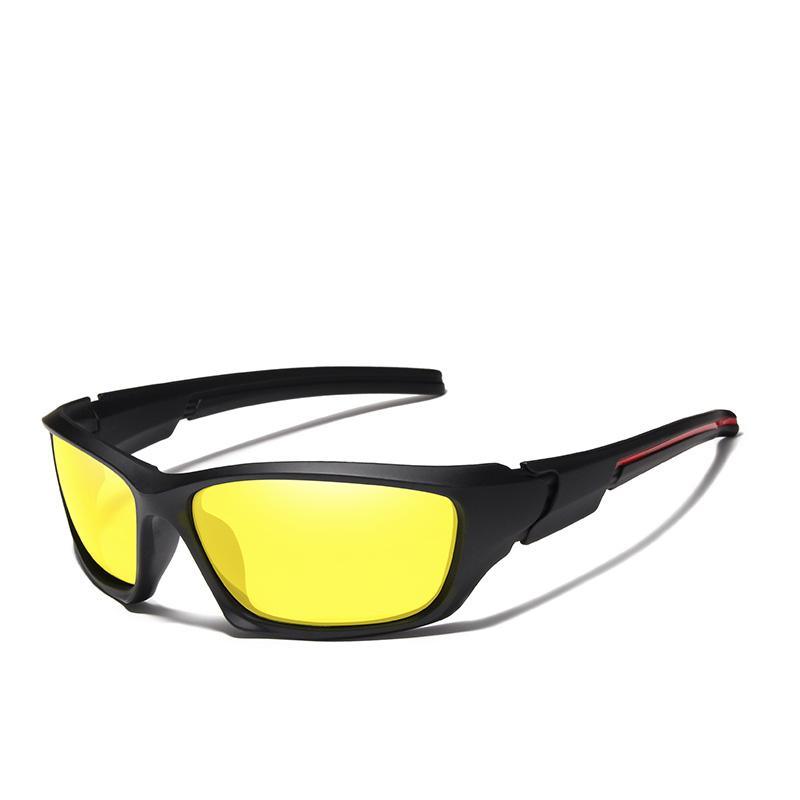 Sport Popular Men's Polarized Sunglasses TR90 Frame Night Vision Mirror Eyewear Sunglasses High Quality OCulus De Sol Military Style sunglasses - SJB-DIAMOND ELITES