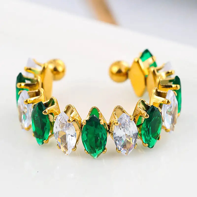 Color Zircon Ins Fashion Ring For Women Lootquake LLC