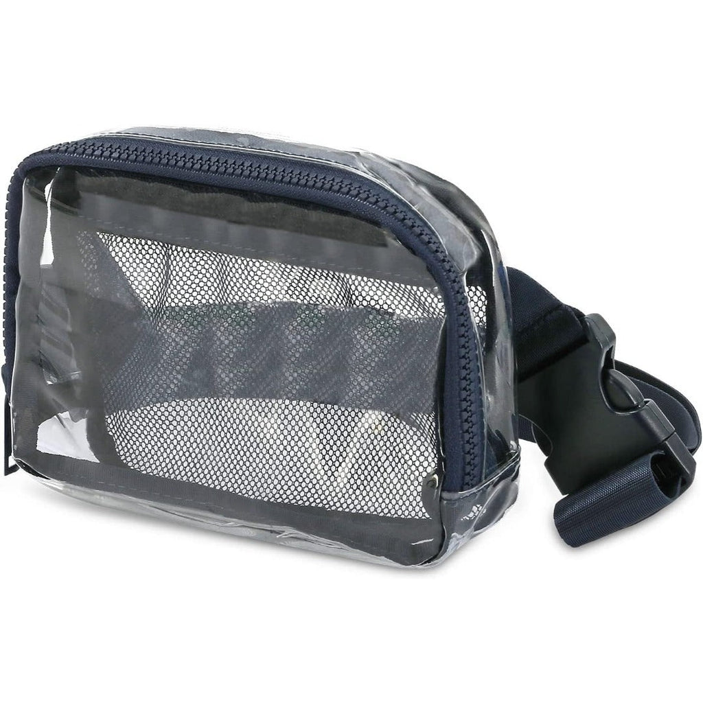 Waterproof Fanny Pack – Transparent Small Crossbody Belt Bag with Adjustable Shoulder Strap, Ideal for Festival, Hiking, Concerts, and Travel, Stadium Approved Waist Bag - SJB-DIAMOND ELITES