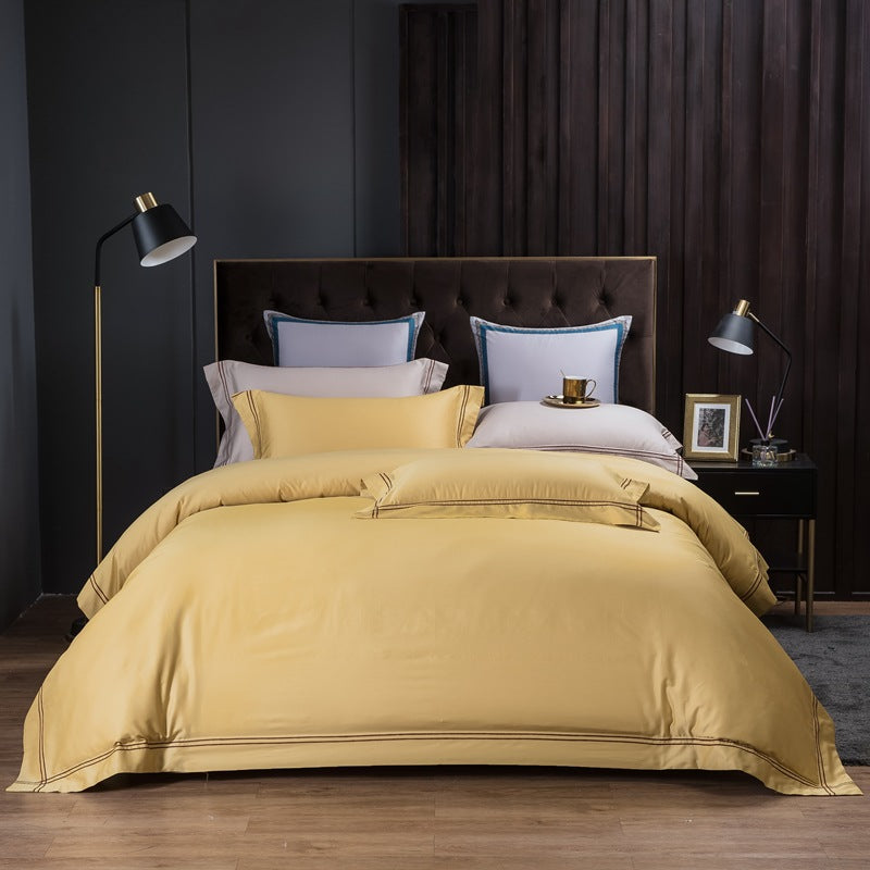 Four-piece Cotton Bed Linen And Duvet Cover Pi-Mart
