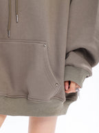 Design Inspired Metal Hooded Hoodie Pi-Mart