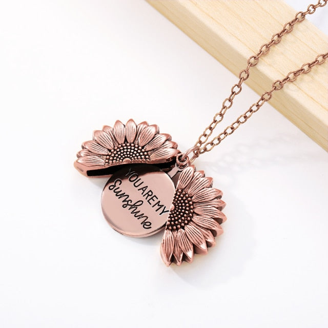 Sunflower Pendant Necklace - SJB-DIAMOND ELITES