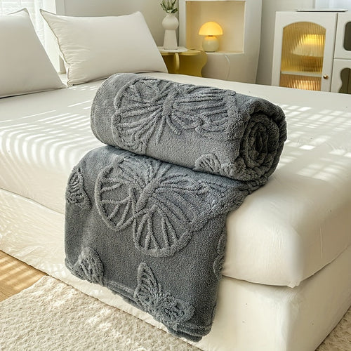 1pc Soft and Cozy 3D Butterfly Blanket - Perfect for All Seasons and Occasions