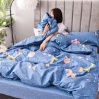 Scandinavian Style Simple Duvet Cover Single Bed Pi-Mart