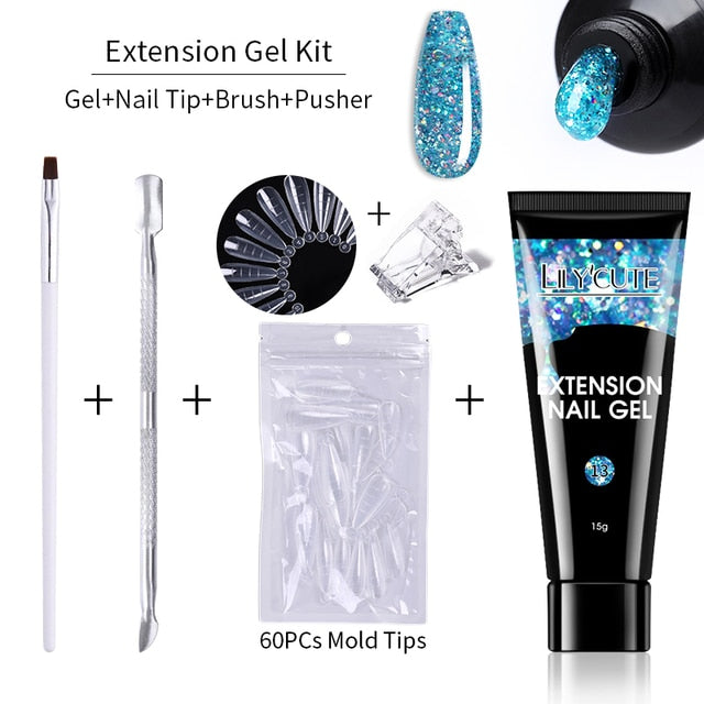 Extension Gel Set - SJB-DIAMOND ELITES