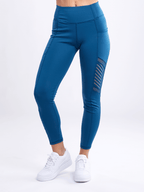 JupiterGear High-Waisted Pilates Leggings with Side Pockets & Mesh Pan - SJB-DIAMOND ELITES