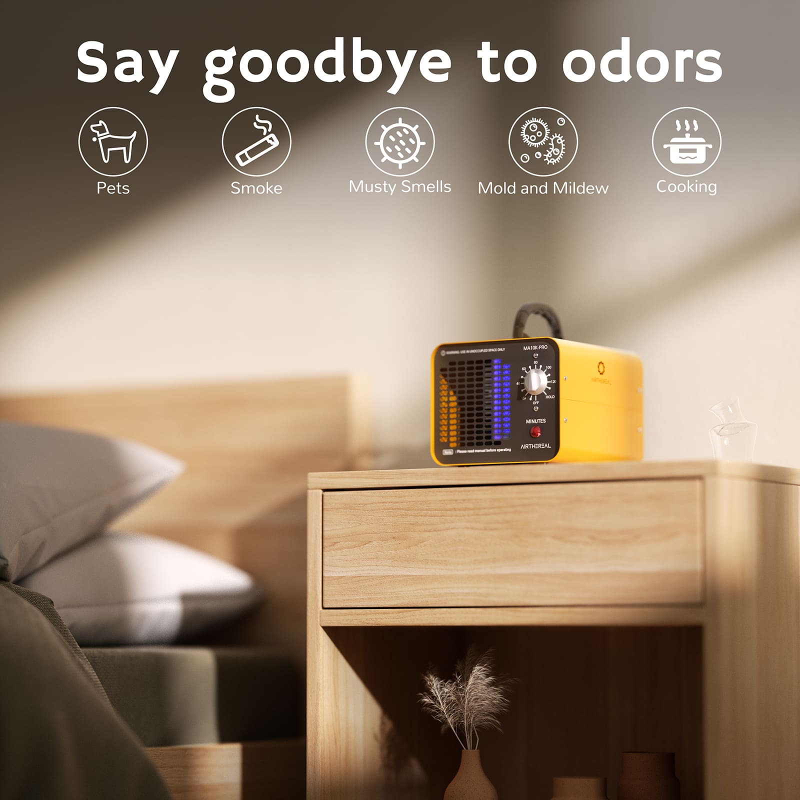 MA10K-PRO Ozone Generator Airthereal