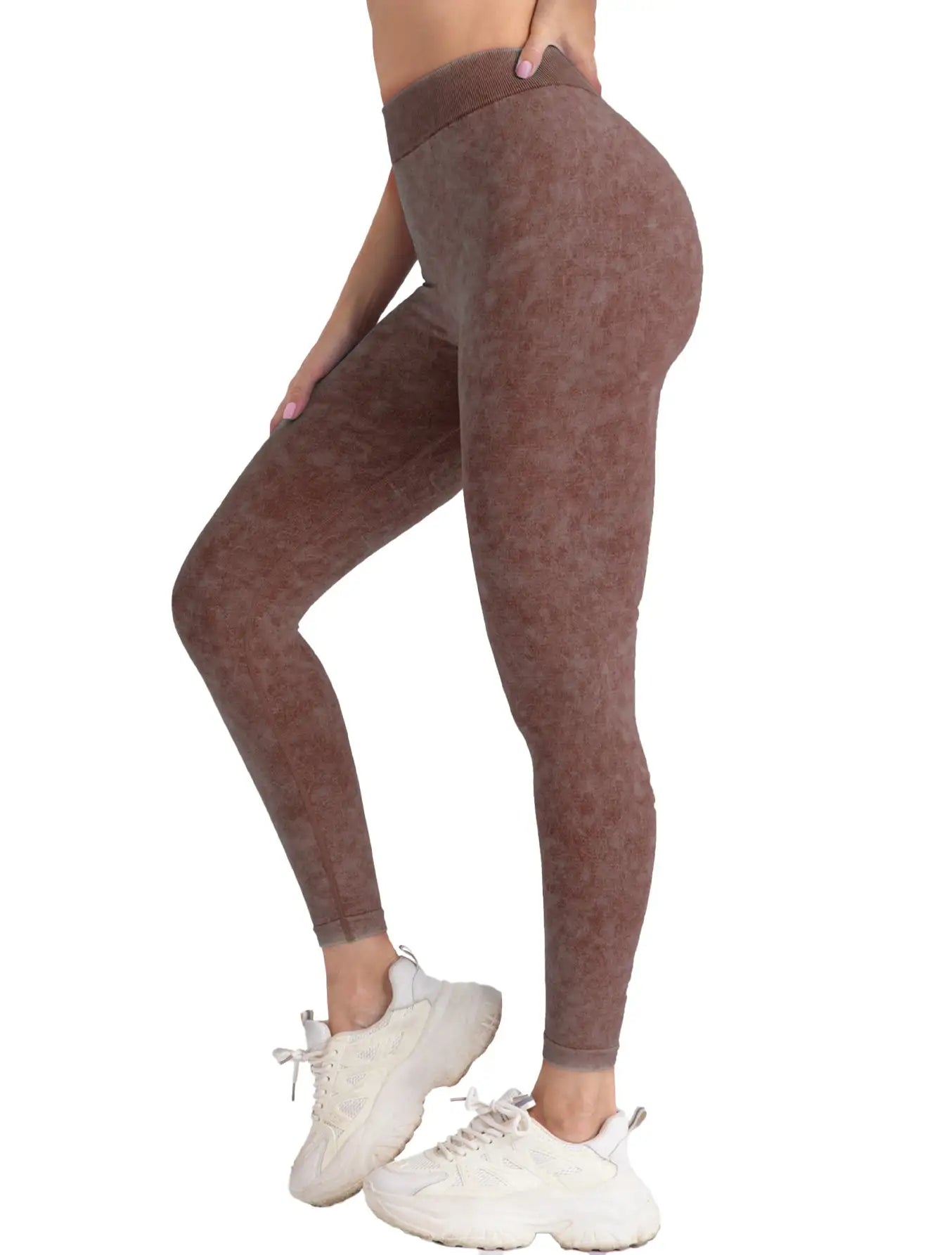 4 Pieces Scrunch Butt Lifting Workout V Back Leggings - SJB-DIAMOND ELITES