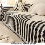 1pc Soft Chenille Sofa Protector - All-Season Universal Fit, Anti-Cat Scratch, Stain-Resistant, Plush Throw Blanket, Living Room and Bedroom Decor Essential - Easy Care, Machine Washable, and Durable Lootquake LLC