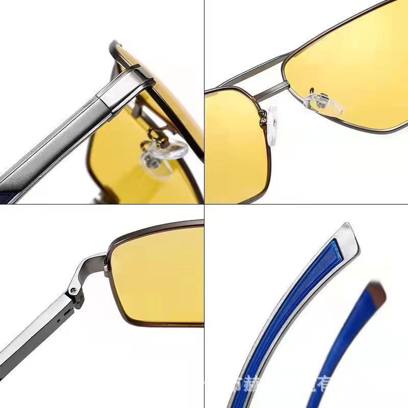 New V Men's Night Vision Polarized Sunglasses