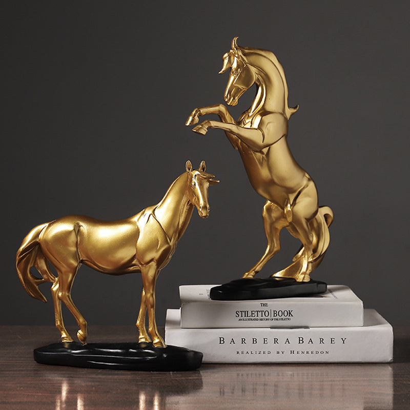 War Horse Bronze Horse Head Power Horse Resin Crafts Lootquake LLC