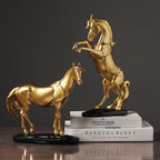War Horse Bronze Horse Head Power Horse Resin Crafts Lootquake LLC