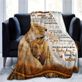 Soft & Cozy 1pc Flannel Throw Blanket - Warm Couch & Bed Accessory - Perfect Mom to Son Gift for Birthday, Graduation Lootquake LLC