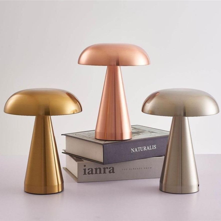 Retro New Bar Table Lamp Rechargeable Learning Special Touch Eye Protection Bedroom Desktop Reading Atmosphere Night Light Pi-Mart